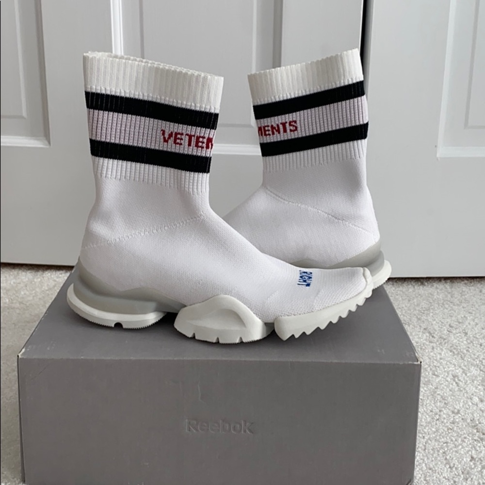 Vetements x Reebok shoes